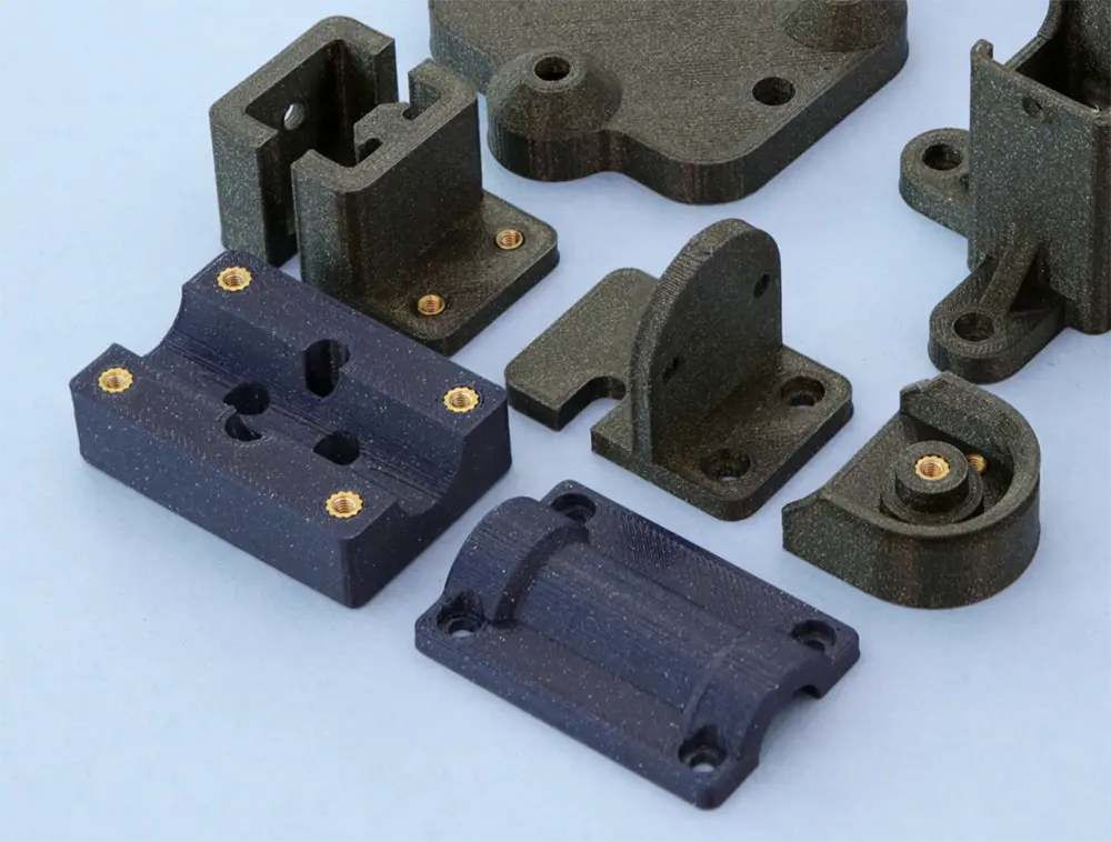 Heat inserts in to 3D printed parts