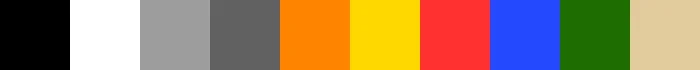 ASA 3D printing Colors